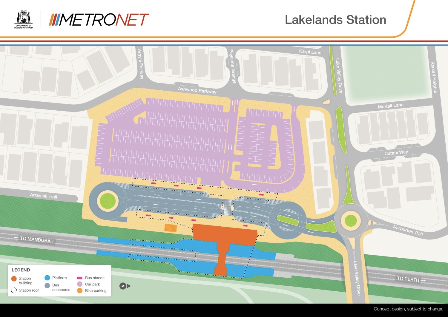 Lakelands Station Concept header