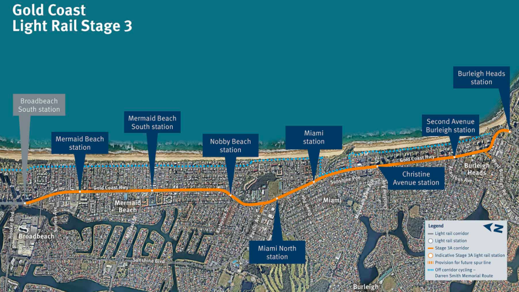 gold-coast-light-rail-stage-3-map