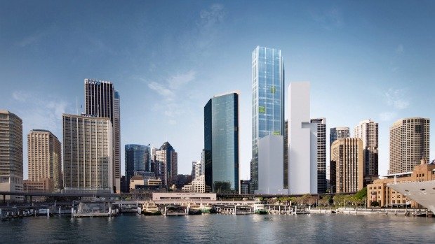 Lendlease's proposed Circular Quay tower. 