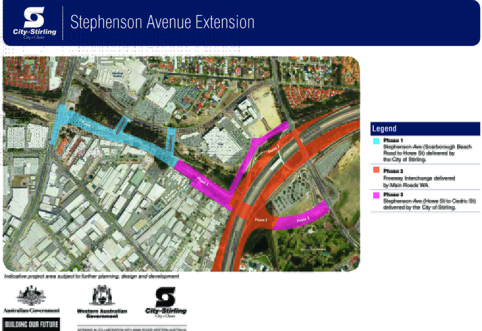 Stephenson Avenue map