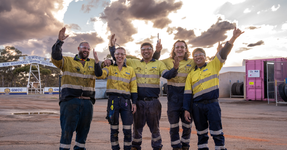 Kalgoorlie Team Photo at MLG