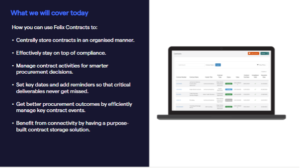 webinar contracts