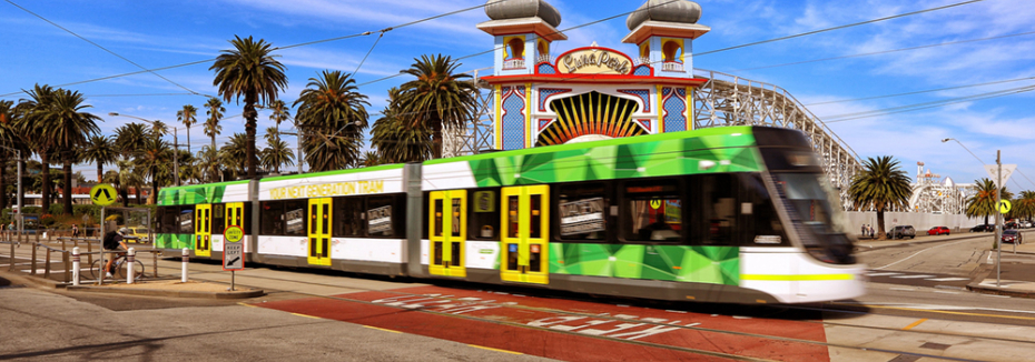 Victorian tram (cr: Public Transport Victoria)