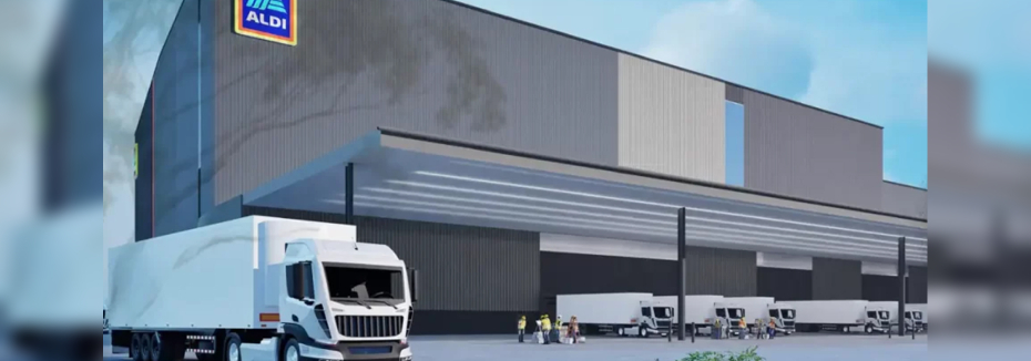 Aldi Automated Distribution Centre (cr: SBA Architects)