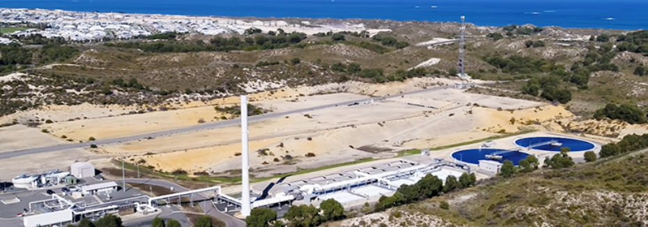 Alkimos Seawater Desalination Plant site (cr: Water Corporation)