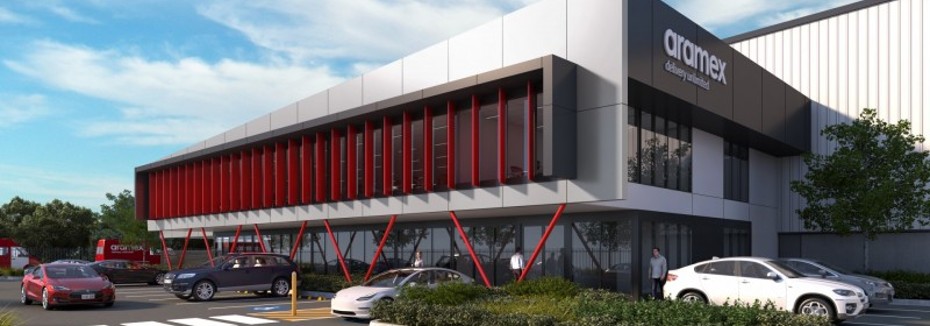 Aramex building (cr: Brisbane Airport Corporation)
