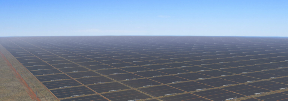 Proposed largest solar farm (cr: Sun Cable)