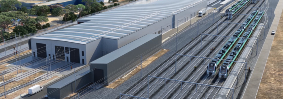 Bellevue railcar facility (cr: UGL)