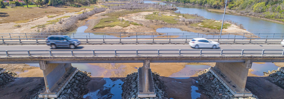 Bowen Road Bridge (cr: QLD Department of Transport and Main Roads)