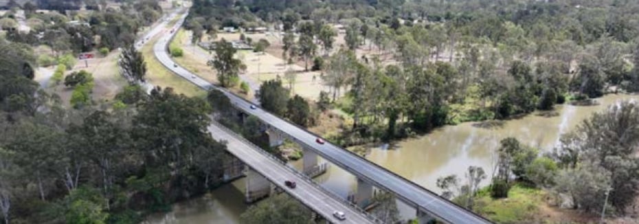 Bremer River Bridge (cr: Queensland Government)