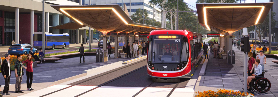 Canberra Light Rail (cr: ACT Government)