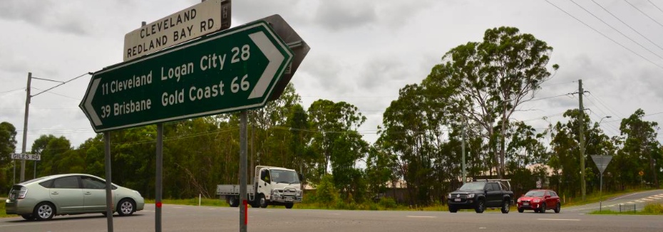 Cleveland Redland Bay Road (cr: Redland City Bulletin)