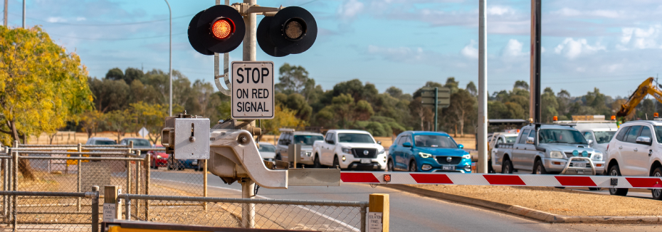 Curtis Road level crossing (cr: Government of South Australia)