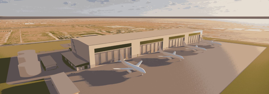 Render of the Deep Maintenance and Modification Facility (cr: Renewal SA)