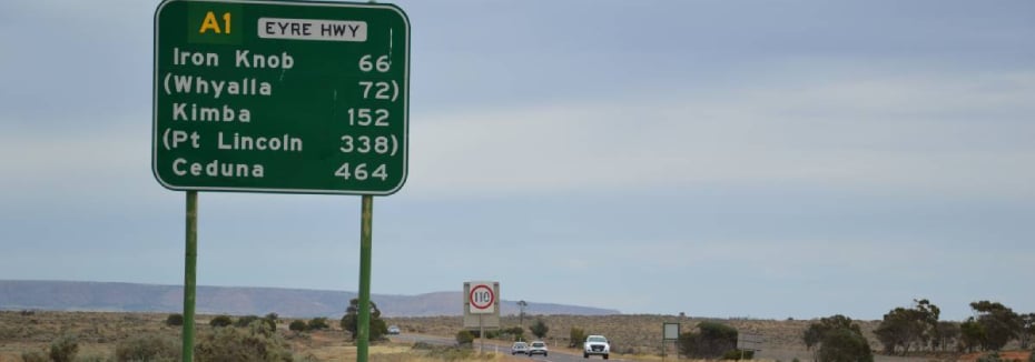 Eyre Highway (cr: Port Lincoln Times)