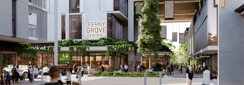 Artist impression of the project (cr: Ferny Grove Central)