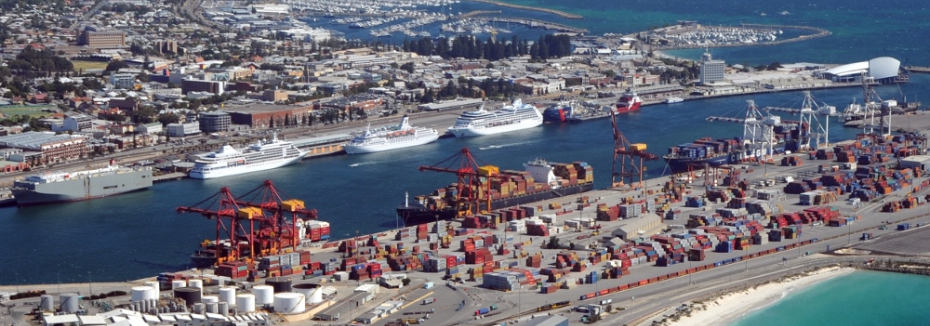 Fremantle port facilities (cr: Fremantle Ports)