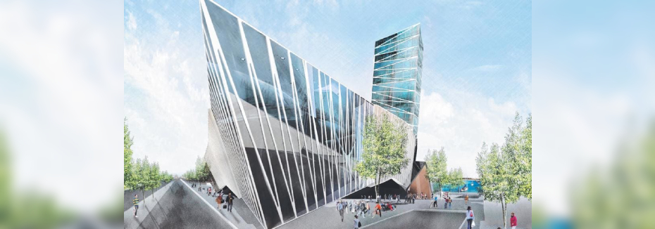 Artist impression of the convention centre (cr: Australian Property Journal)