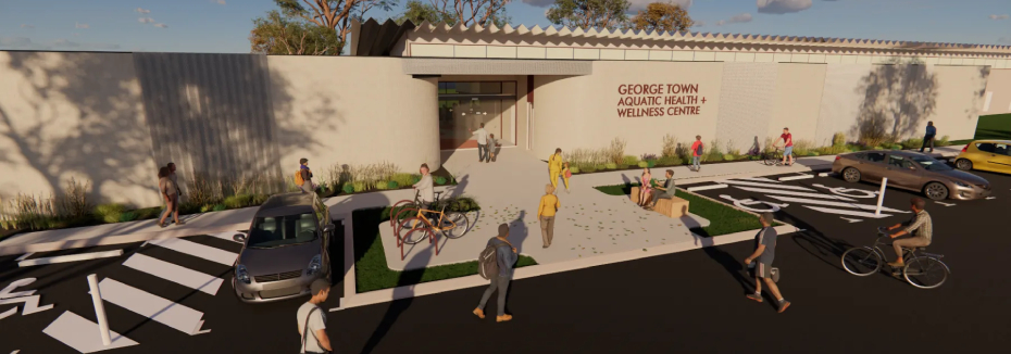 New George Town Indoor Aquatic, Health and Wellbeing Centre (cr: George Town Council)