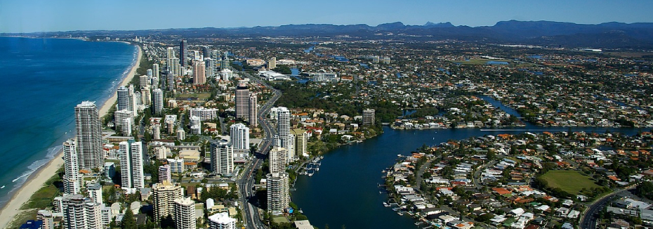 Gold Coast aerial (cr: Pixabay - sandid)