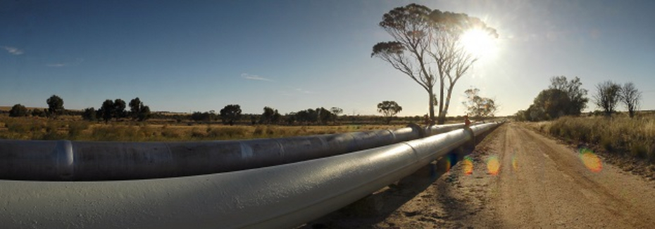 Goldfields Pipeline (cr: Water Corporation)