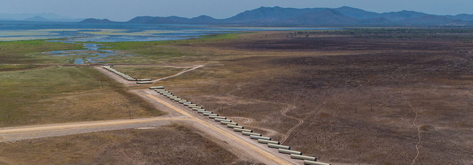 Haughton Pipeline Project (cr: City of Townsville)