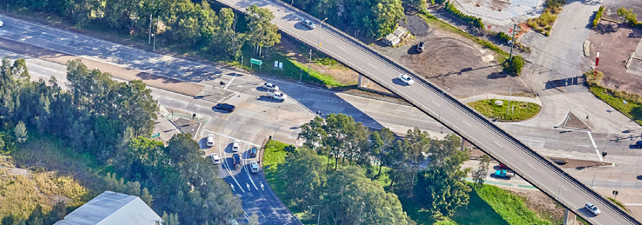 Hexham Straight Widening project (cr: Transport for NSW)