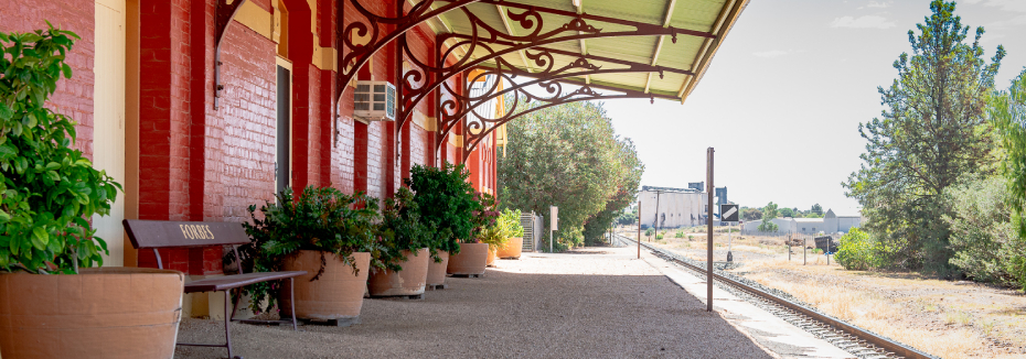 Forbes Railway Station (cr: Inland Rail)