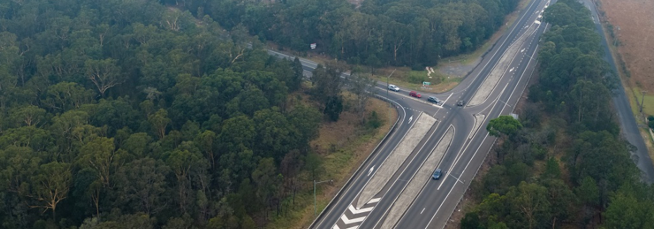 Jervis Bay Road and Princes Highway intersection (cr: Transport for NSW)