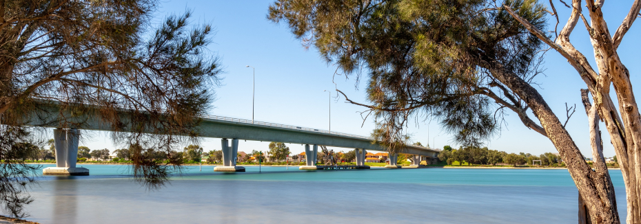 Mandurah Estuary Bridge Duplication (cr: Main Roads WA)