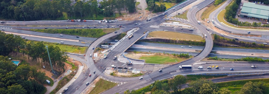 Bruce Highway Upgrade - Maroochydore and Mons roads (cr: Queensland Government)