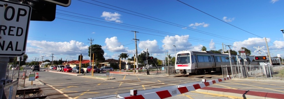 METRONET level crossing removal project (cr: METRONET)