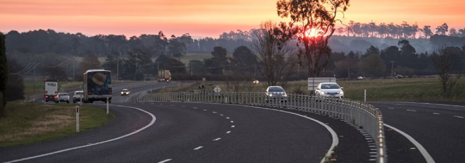 Midland Highway (cr: Tasmanian Government)