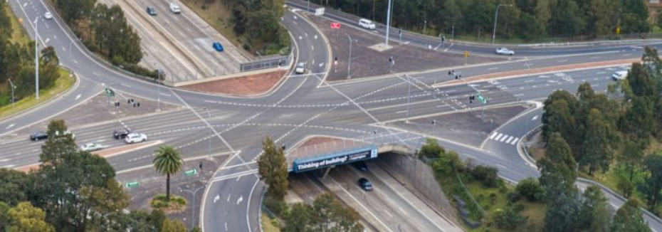 Moorebank Avenue / M5 interchange (cr: NSW Government)