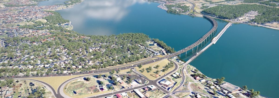 New Bridgewater Bridge Project (cr: Tasmanian Government)