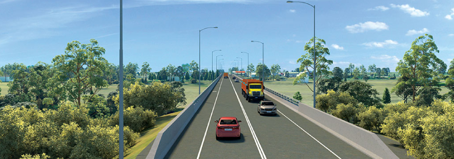 New Dubbo Bridge artist impression (cr: Transport for NSW)