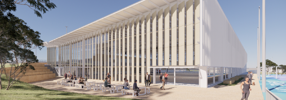 New West Ryde Multi-Sports Facility (cr: NSW Government - School Infrastructure)