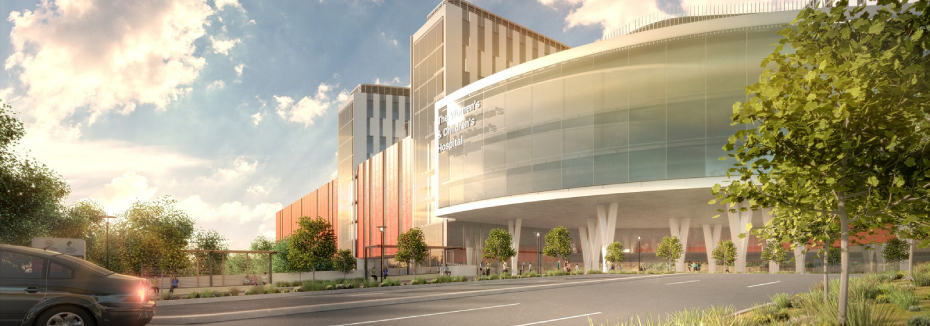 Artist impression (cr: New Women's and Children's Hospital Project)