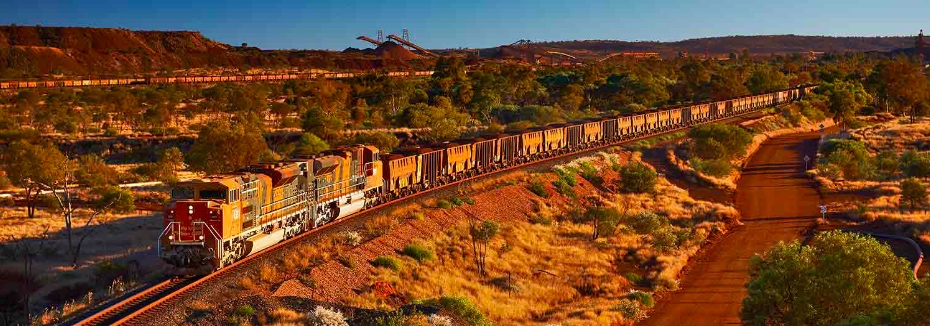 Newman Train WA (cr: BHP)