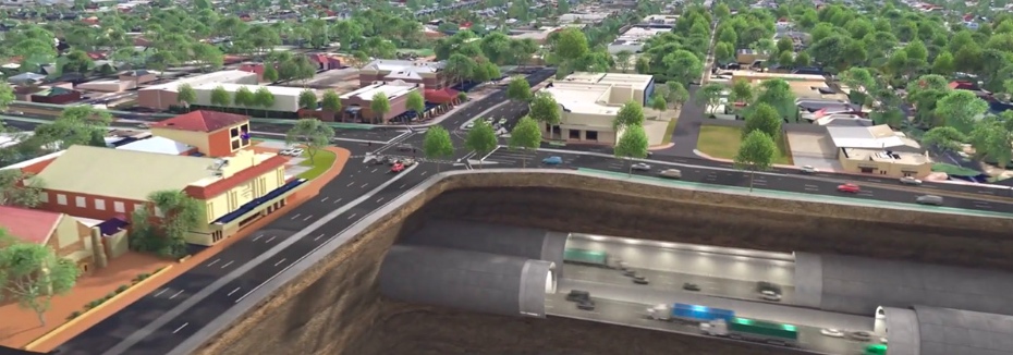 T2D tunnel (cr: Government of South Australia - Building What Matters)