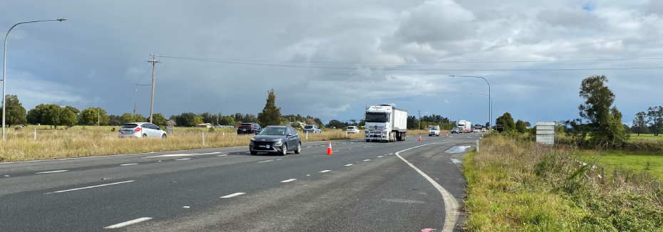 Pacific Highway at Ghinni Ghinni (cr: Minister for Infrastructure, Transport and Regional Development)