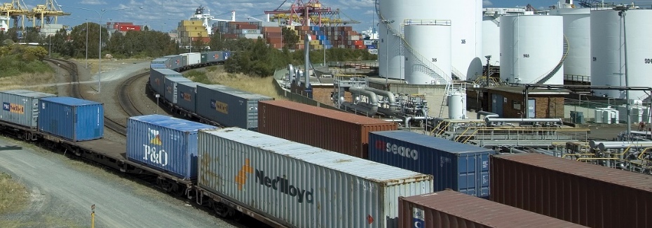 Port Botany rail (cr: Rail Express)