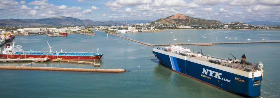 The port (cr: Port of Townsville)