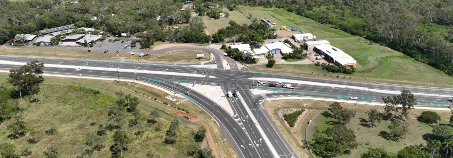 Northern connection to the Bruce Highway (cr: QLD Department of Transport and Main Roads)