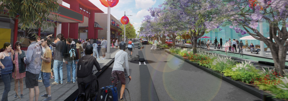 Roe Street revitalisation (cr: City of Perth)