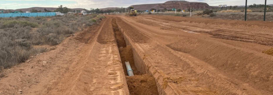 Pipe laying (cr: McConnell Dowell)