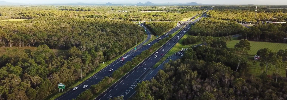 Bruce Highway Smart Motorways technology (cr: TMRQld on YouTube)