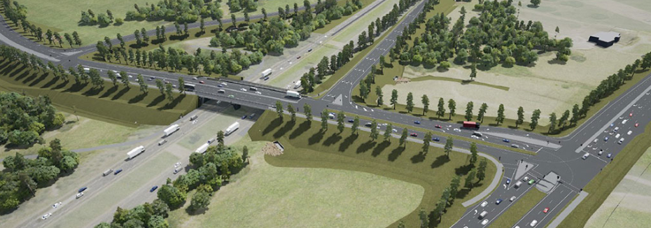 Spring Farm Parkway project (cr: Transport for NSW)