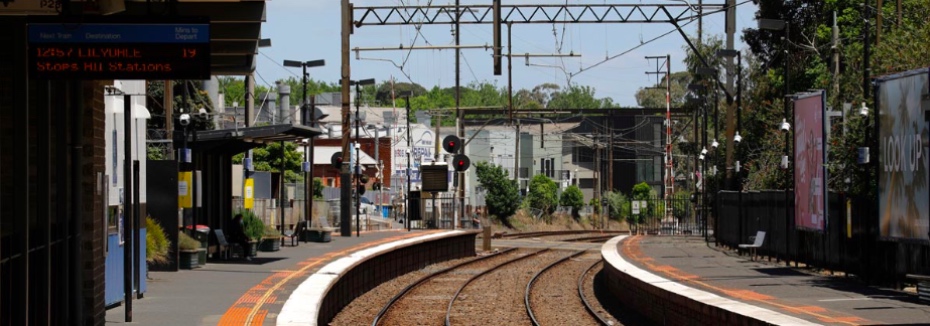 Surrey Hills level crossing (cr: Level Crossing Removal Project)