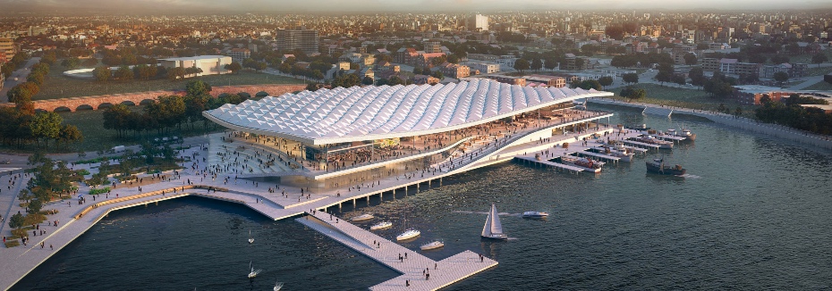 New Sydney Fish Market (cr: Multiplex)